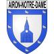 Airon-Notre-Dame 62 ville sticker blason écusson autocollant adhésif