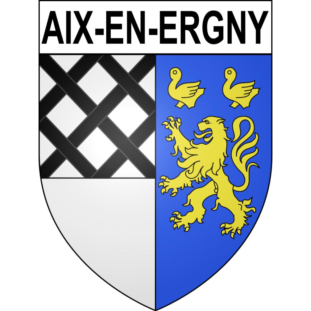 Adesivi stemma Aix-en-Ergny adesivo