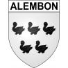 Stickers coat of arms Alembon adhesive sticker