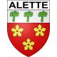 Alette 62 ville sticker blason écusson autocollant adhésif