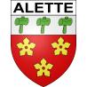 Alette Sticker wappen, gelsenkirchen, augsburg, klebender aufkleber