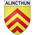 Stickers coat of arms Alincthun adhesive sticker