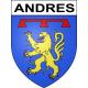 Stickers coat of arms Andres adhesive sticker