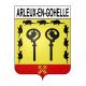Arleux-en-Gohelle 62 ville sticker blason écusson autocollant adhésif