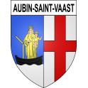 Adesivi stemma Aubin-Saint-Vaast adesivo