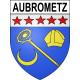 Aubrometz 62 ville sticker blason écusson autocollant adhésif