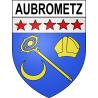 Pegatinas escudo de armas de Aubrometz adhesivo de la etiqueta engomada
