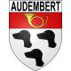 Stickers coat of arms Audembert adhesive sticker