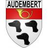 Audembert 62 ville sticker blason écusson autocollant adhésif