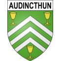 Adesivi stemma Audincthun adesivo