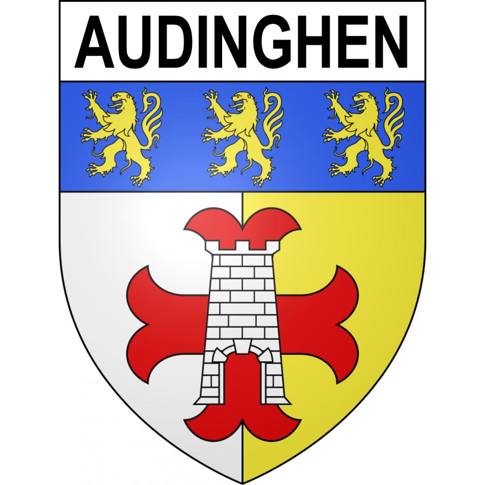 Adesivi stemma Audinghen adesivo