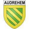 Stickers coat of arms Audrehem adhesive sticker