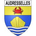 Adesivi stemma Audresselles adesivo