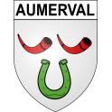 Adesivi stemma Aumerval adesivo