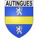 Autingues Sticker wappen, gelsenkirchen, augsburg, klebender aufkleber