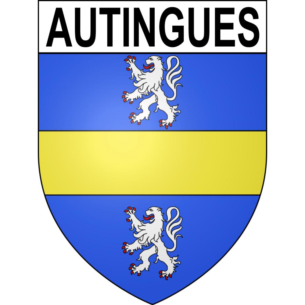 Adesivi stemma Autingues adesivo