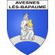 Avesnes-lès-Bapaume 62 ville sticker blason écusson autocollant adhésif