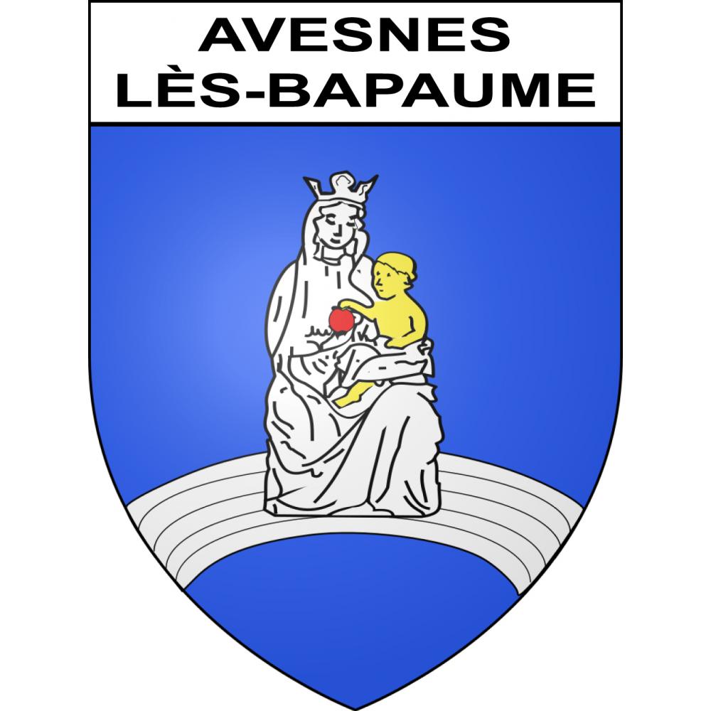 Avesnes-lès-Bapaume 62 ville sticker blason écusson autocollant adhésif