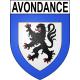 Avondance Sticker wappen, gelsenkirchen, augsburg, klebender aufkleber