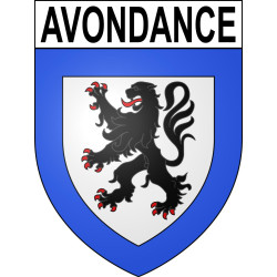 Avondance 62 ville sticker blason écusson autocollant adhésif