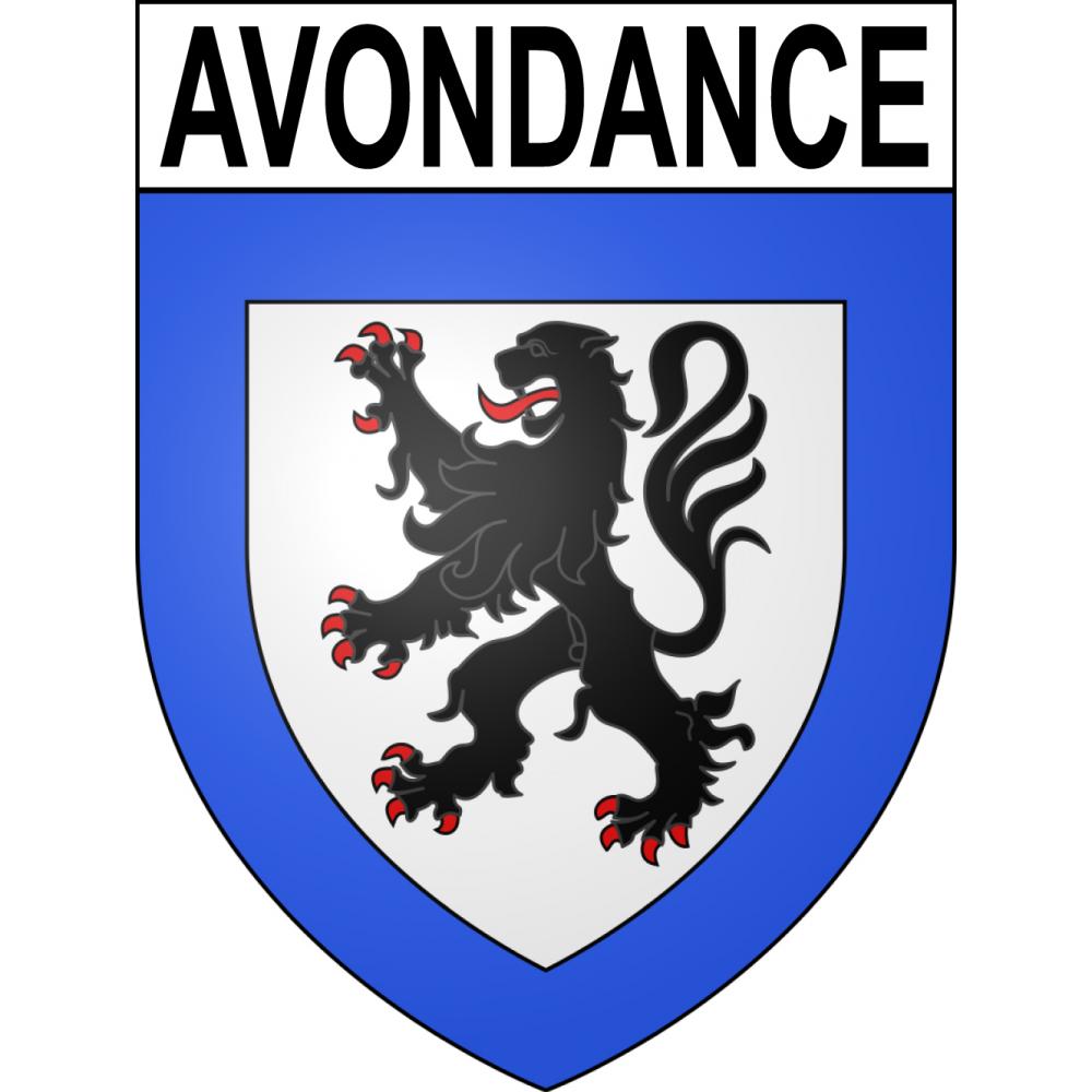 Avondance 62 ville sticker blason écusson autocollant adhésif