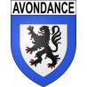 Avondance 62 ville sticker blason écusson autocollant adhésif