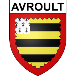 Stickers coat of arms Avroult adhesive sticker
