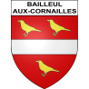 Bailleul-aux-Cornailles 62 ville sticker blason écusson autocollant adhésif