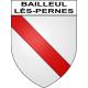 Stickers coat of arms Bailleul-lès-Pernes adhesive sticker