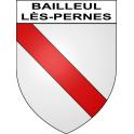 Bailleul-lès-Pernes Sticker wappen, gelsenkirchen, augsburg, klebender aufkleber