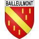 Stickers coat of arms Bailleulmont adhesive sticker