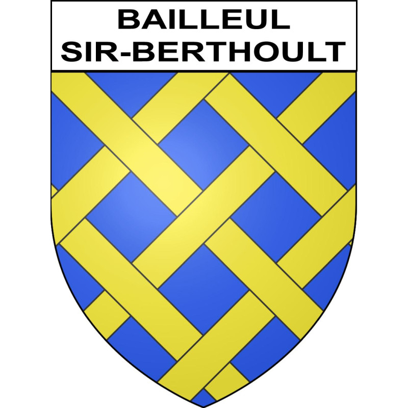 Stickers coat of arms Bailleul-Sir-Berthoult adhesive sticker