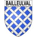 Adesivi stemma Bailleulval adesivo