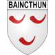 Stickers coat of arms Baincthun adhesive sticker