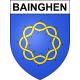 Bainghen Sticker wappen, gelsenkirchen, augsburg, klebender aufkleber