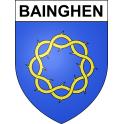 Adesivi stemma Bainghen adesivo