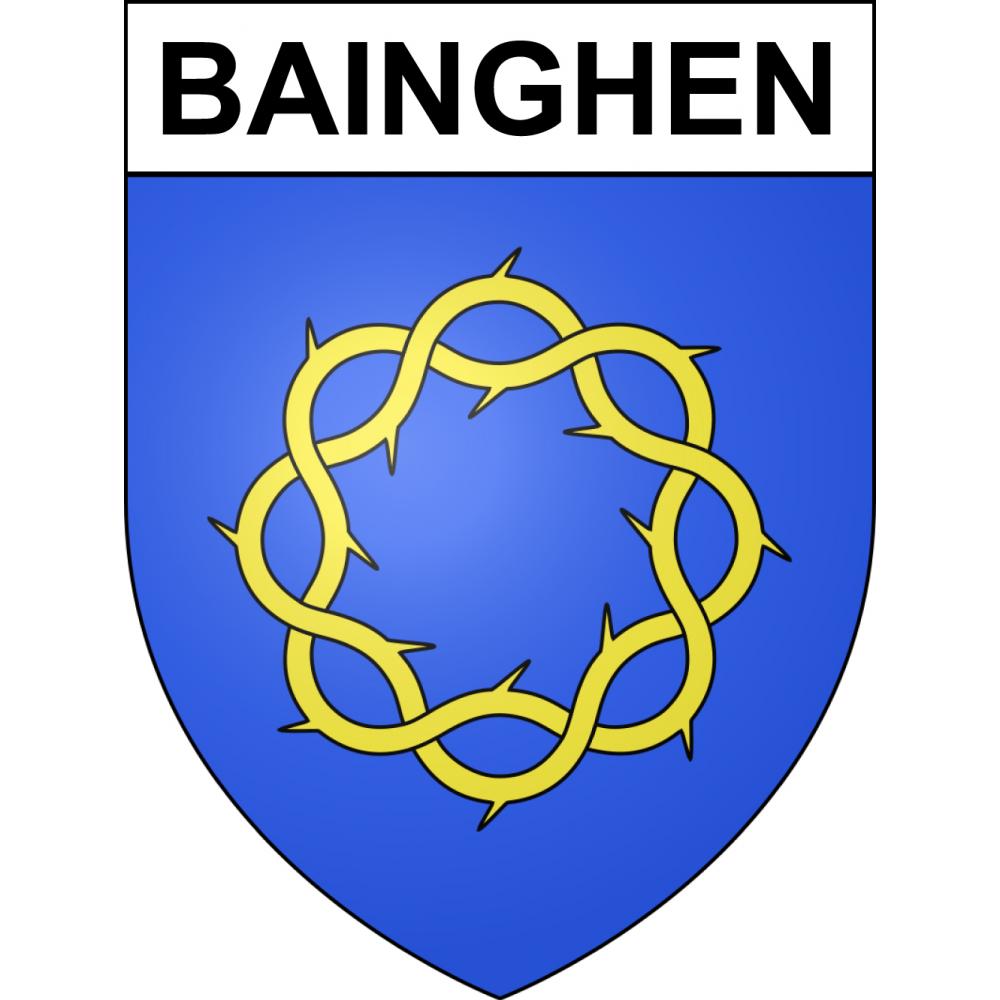 Bainghen Sticker wappen, gelsenkirchen, augsburg, klebender aufkleber