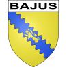 Bajus 62 ville sticker blason écusson autocollant adhésif