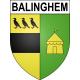 Stickers coat of arms Balinghem adhesive sticker