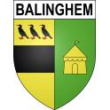 Adesivi stemma Balinghem adesivo