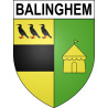 Stickers coat of arms Balinghem adhesive sticker