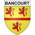 Bancourt Sticker wappen, gelsenkirchen, augsburg, klebender aufkleber