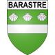Stickers coat of arms Barastre adhesive sticker
