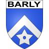 Stickers coat of arms Barly adhesive sticker