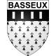 Basseux Sticker wappen, gelsenkirchen, augsburg, klebender aufkleber