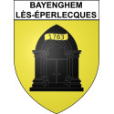 Stickers coat of arms Bayenghem-lès-Éperlecques adhesive sticker