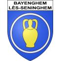 Bayenghem-lès-Seninghem Sticker wappen, gelsenkirchen, augsburg, klebender aufkleber