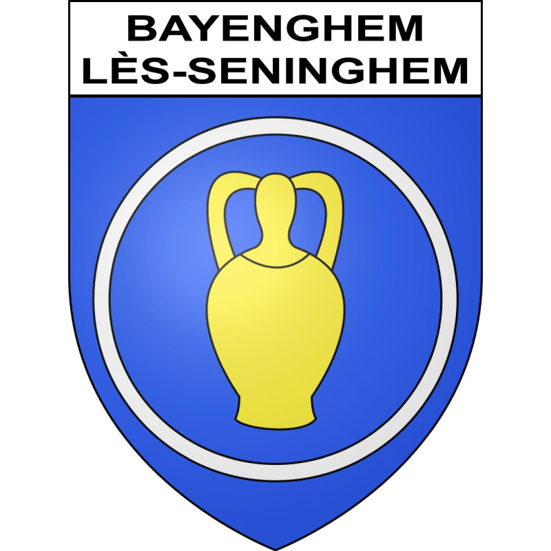 Stickers coat of arms Bayenghem-lès-Seninghem adhesive sticker