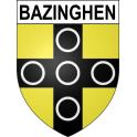 Adesivi stemma Bazinghen adesivo