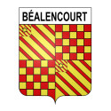 Béalencourt Sticker wappen, gelsenkirchen, augsburg, klebender aufkleber